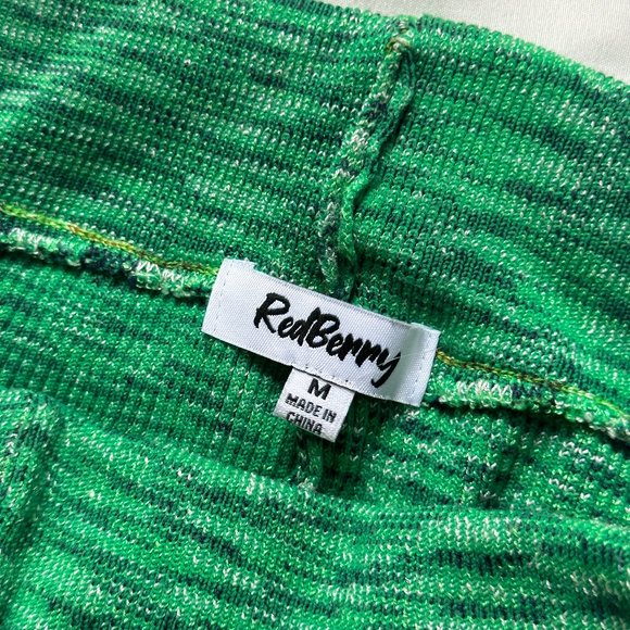 green knit flare pants - Picture 2 of 3